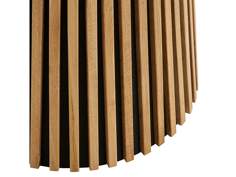 KAIRN- Table à manger ronde 4 personnes ø120 cm chêne