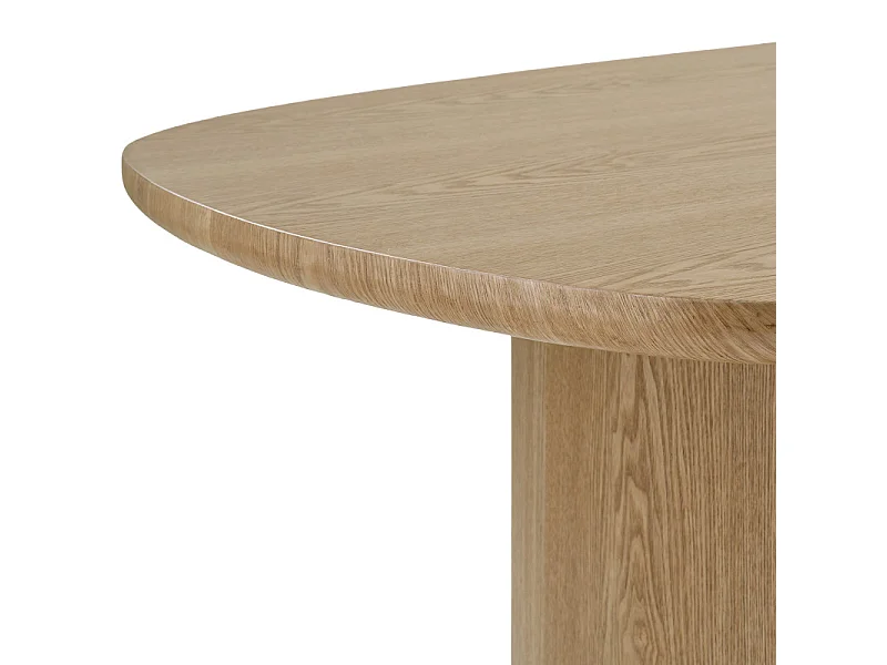 NEVADA- Table à manger 6/8 personnes 210 cm frêne naturel