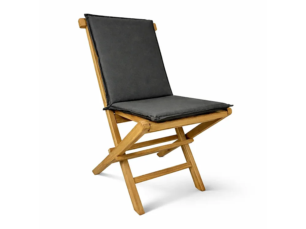 Tempo Style - Set di 2 Sedie Pieghevoli in Teak Pinta