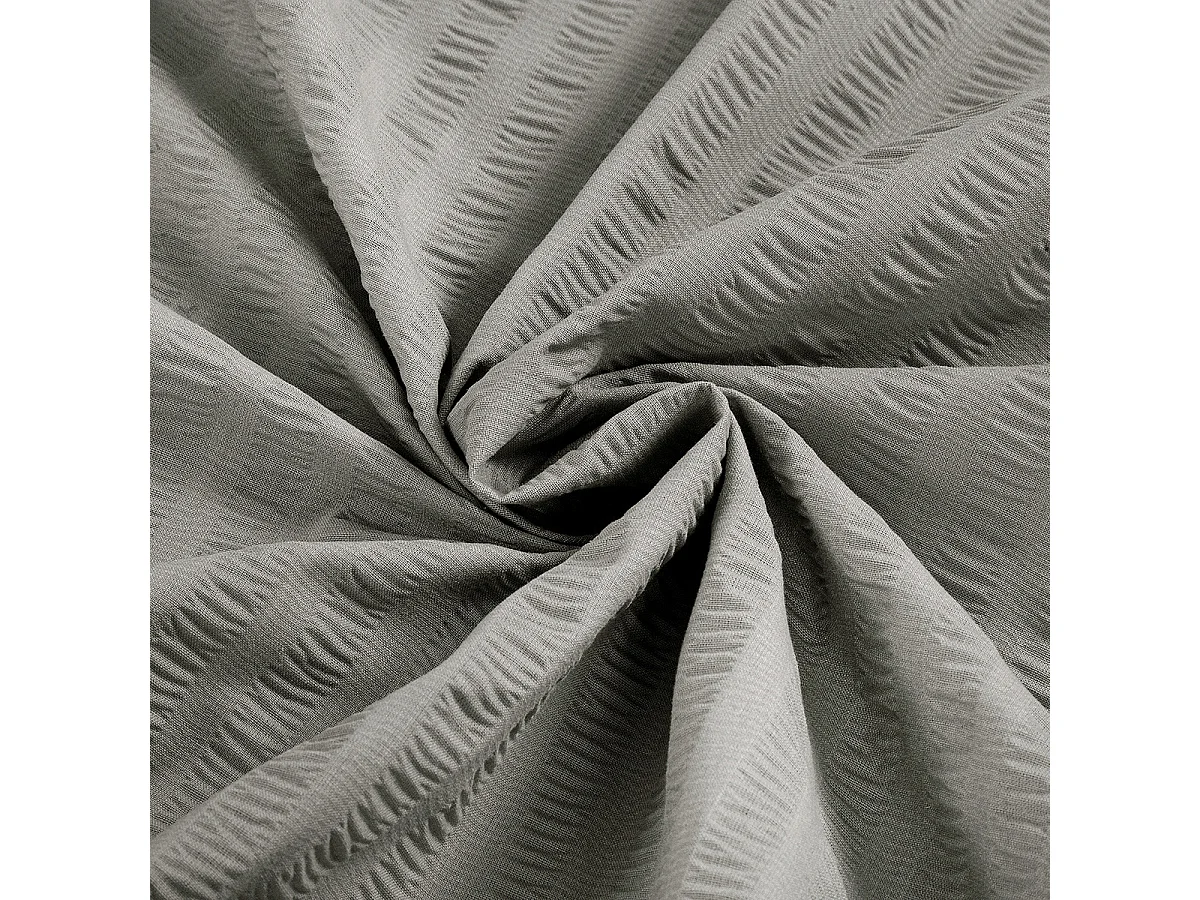 Parure de lit double en seersucker 260x240cm