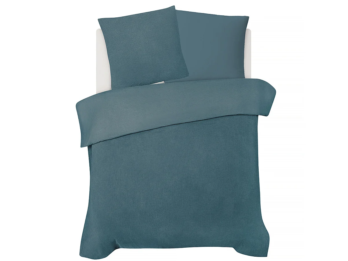 Parure de lit double en gaze de coton 260x240cm