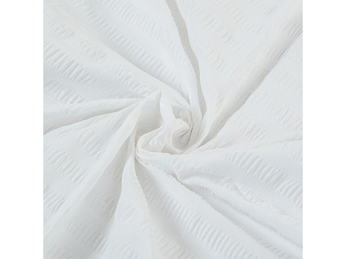 Parure de lit double en seersucker 260x240cm