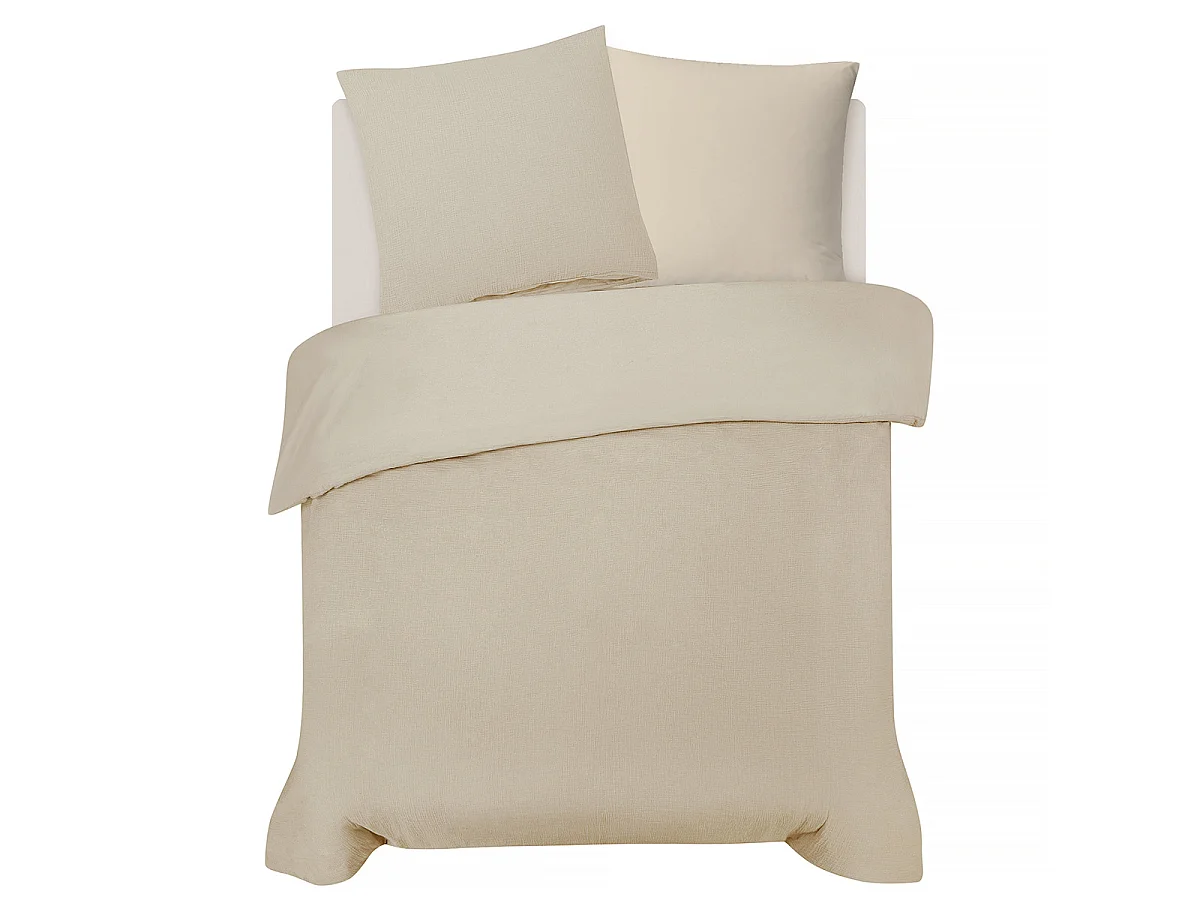 Parure de lit double en gaze de coton 260x240cm