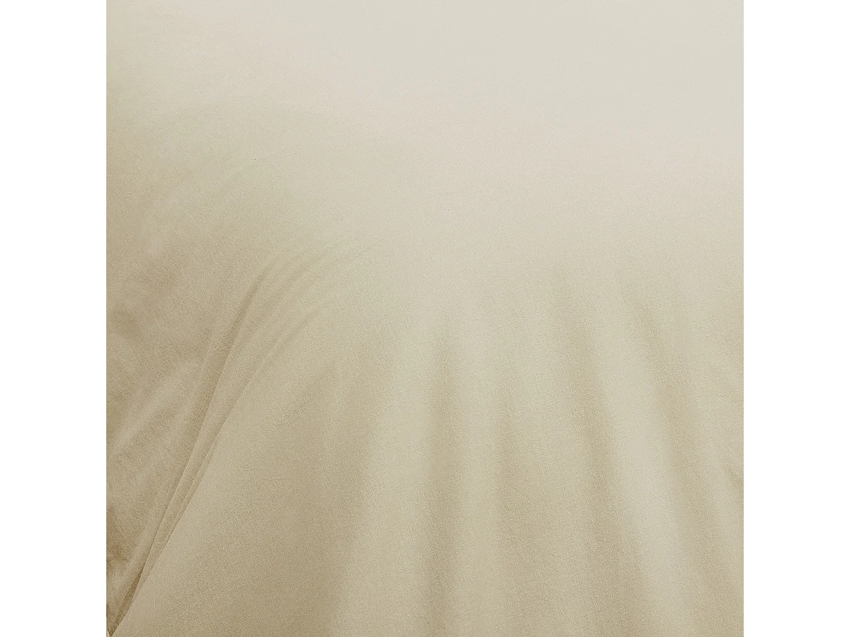 Parure de lit simple bicolore 140x200cm
