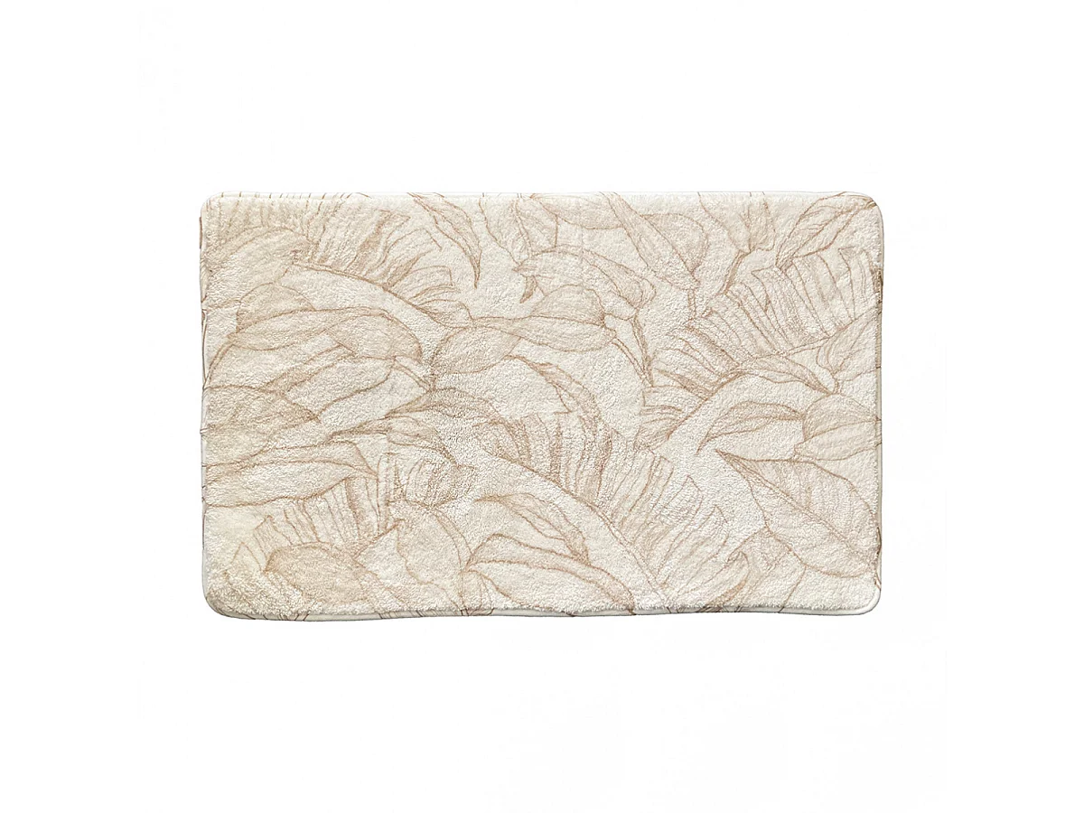 Tapis de bain antidérapant fantaisie tropical 50x80cm