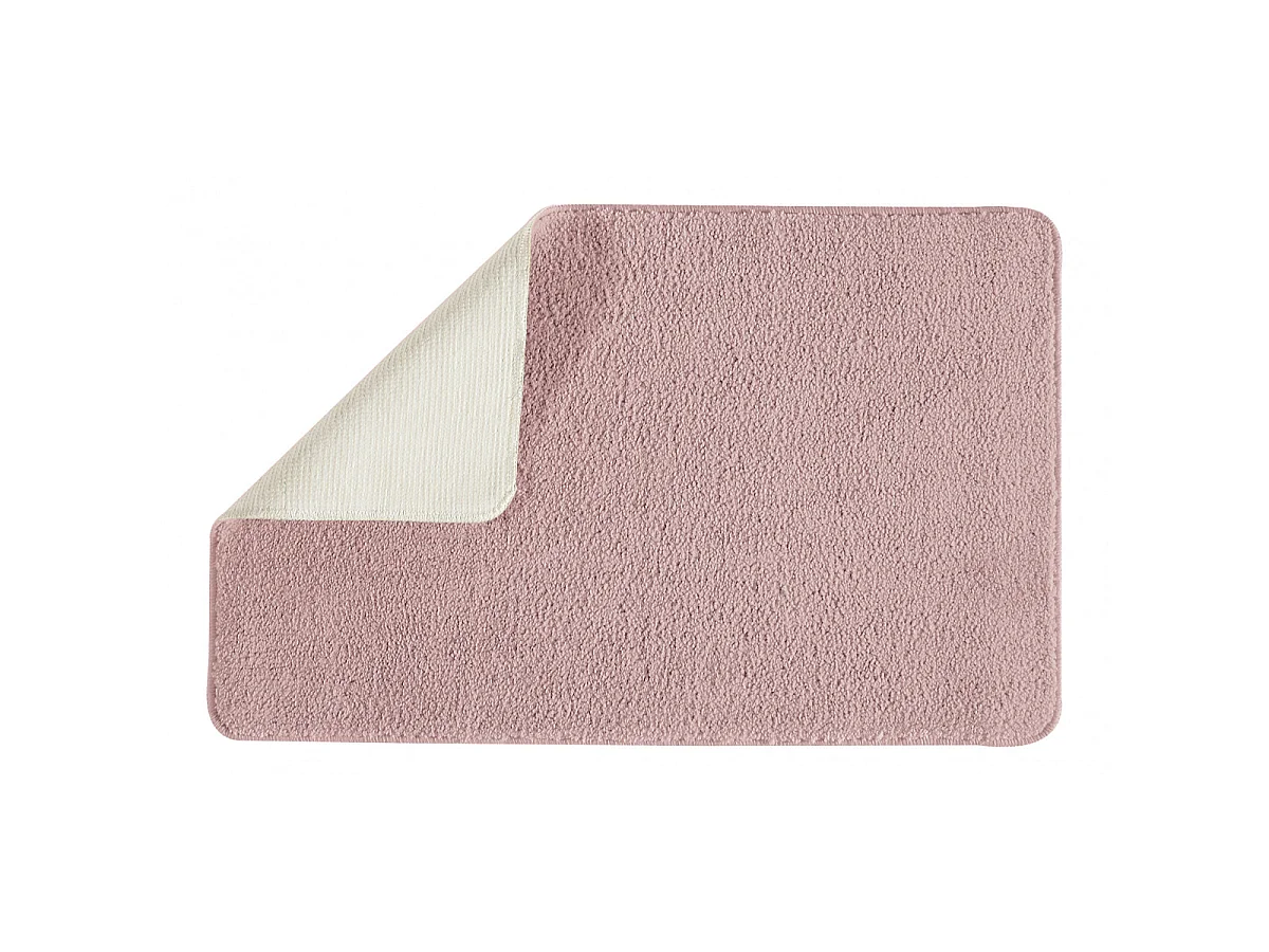 Tapis de bain uni 50x80 en polyester 50x80cm