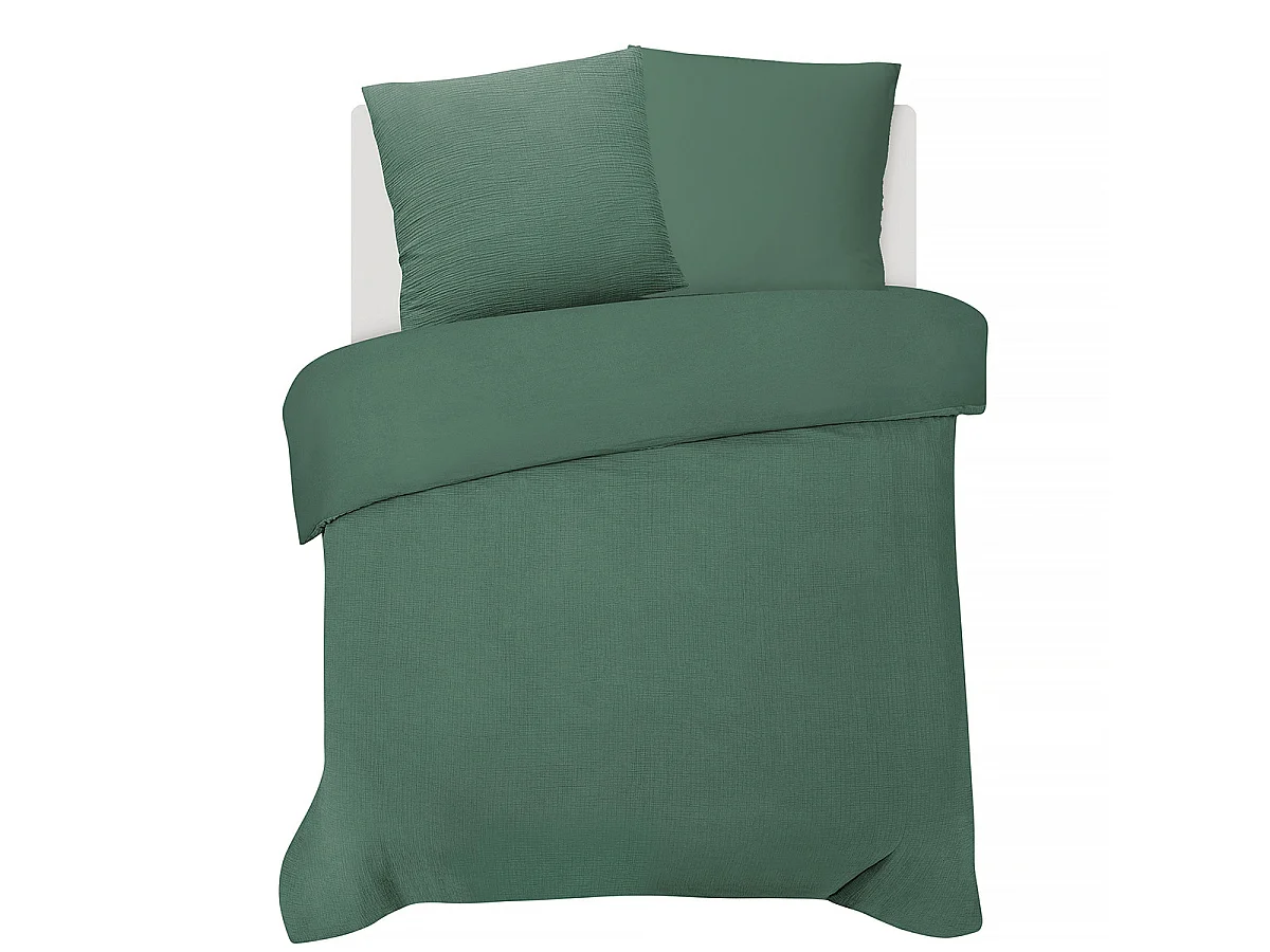 Parure de lit double en gaze de coton 260x240cm