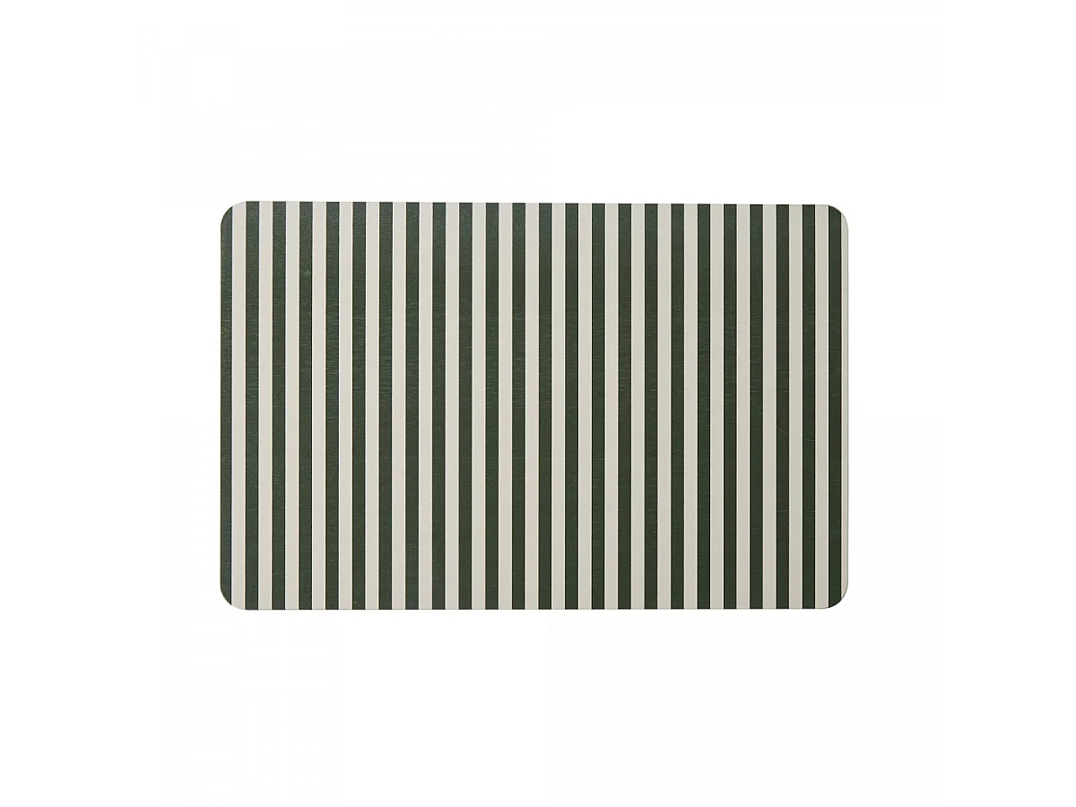 Tapis de bain diatomite à rayures 39x60cm
