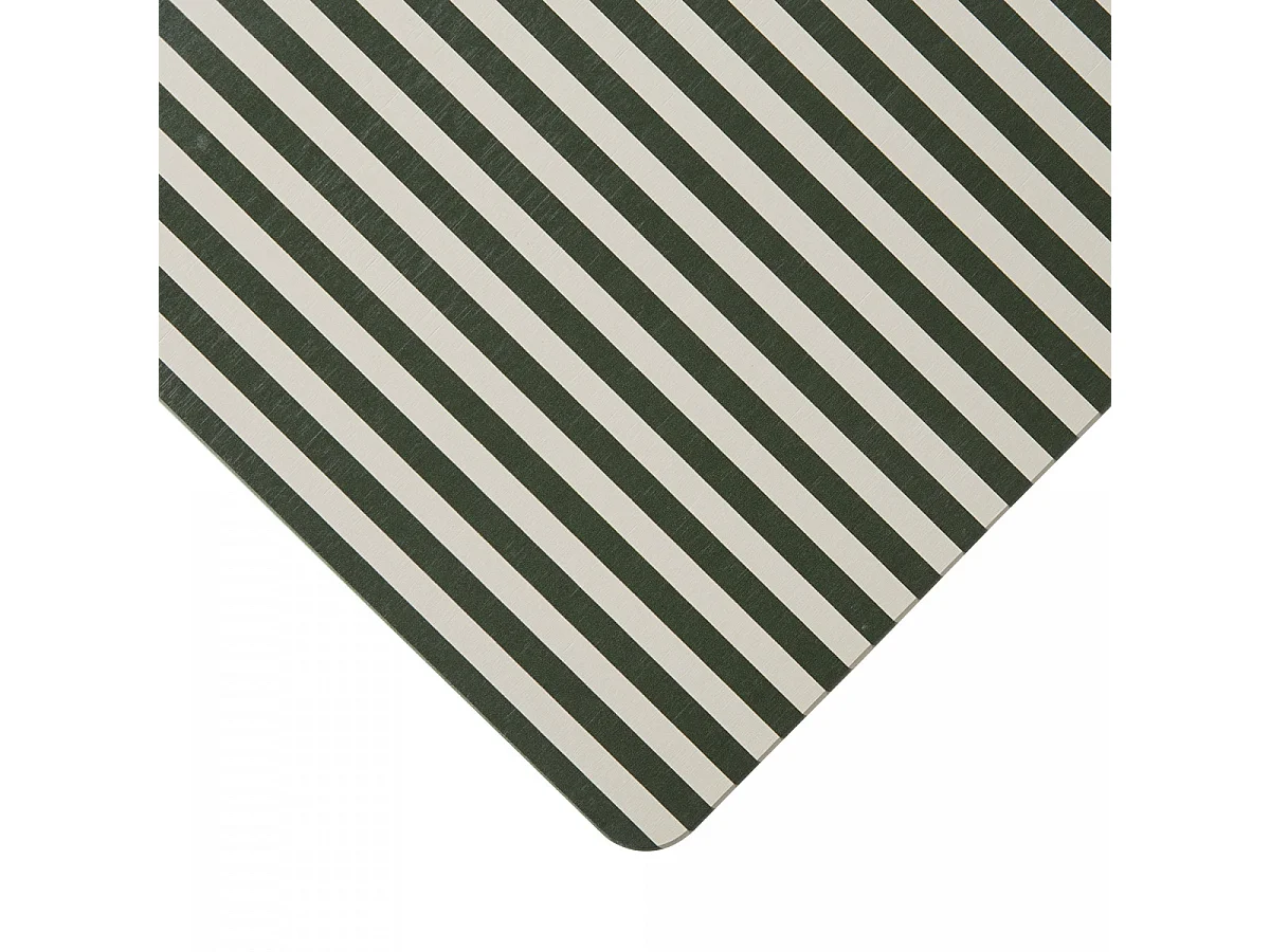 Tapis de bain diatomite à rayures 39x60cm