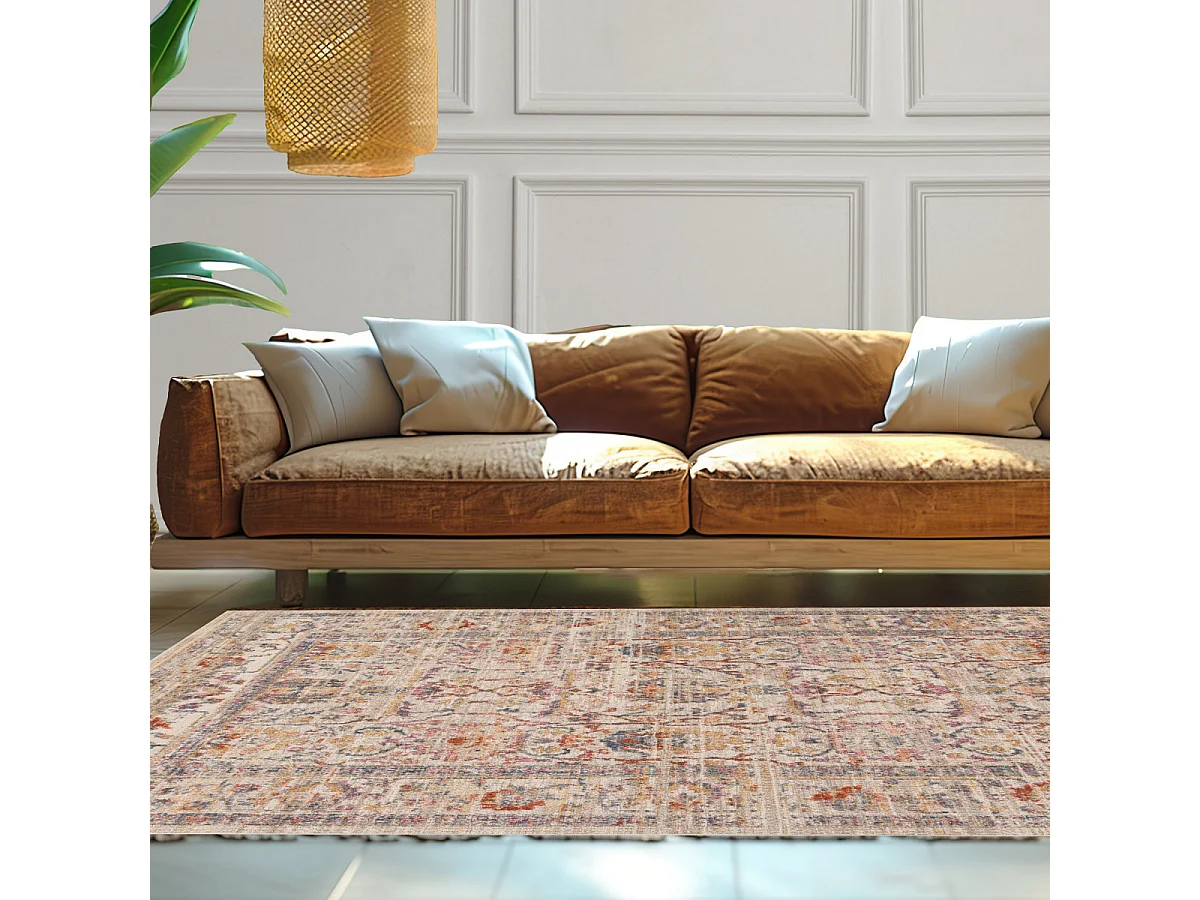 Tapis décoration d'intérieur vintage 133x190cm