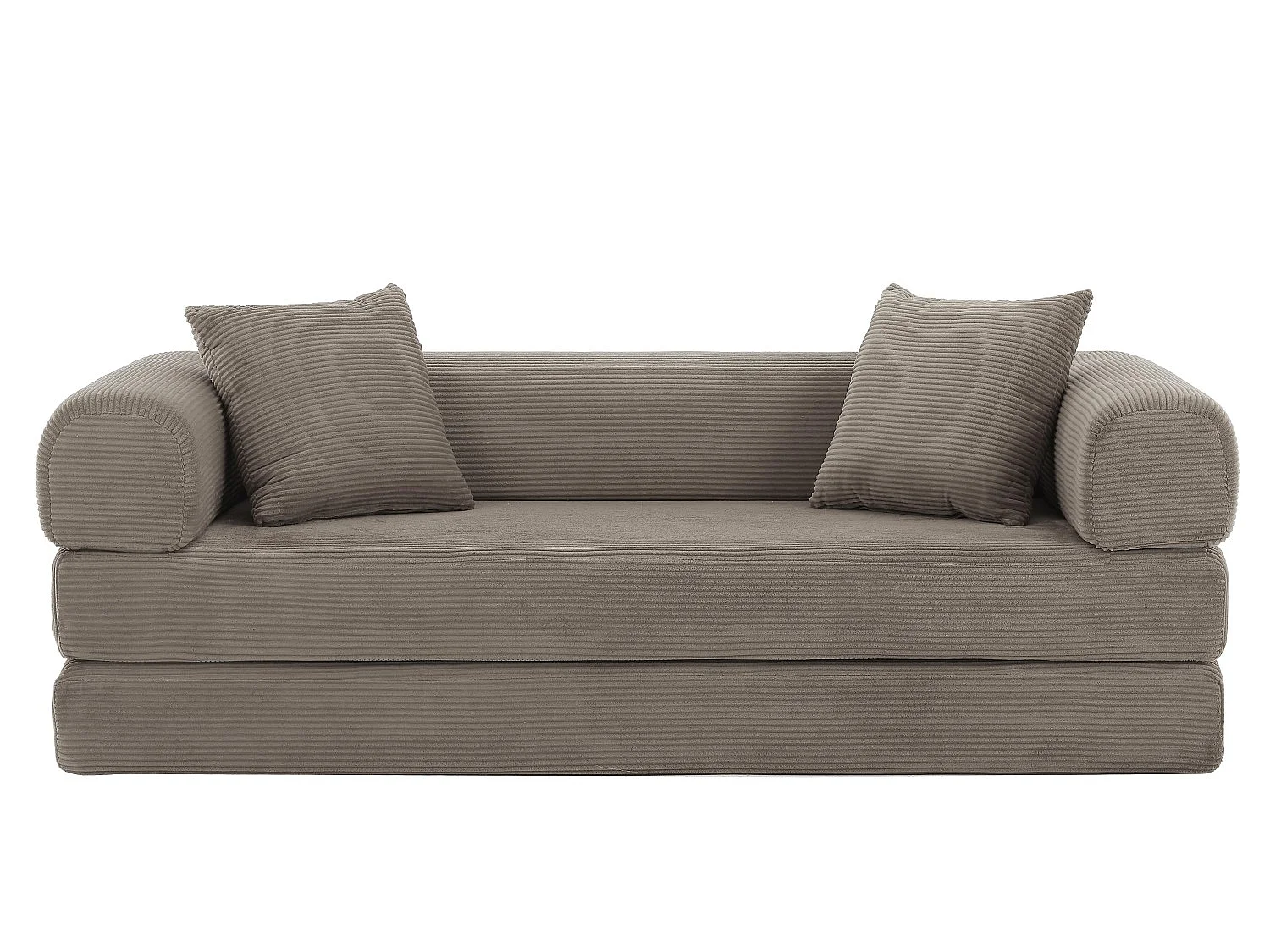 Kaleido SE Canapé Modulable Convertible | Mousse à Froid de Qualité, Tissu Velours Doux Respirant, Sans Assemblage, Salon | 195x89x59 cm