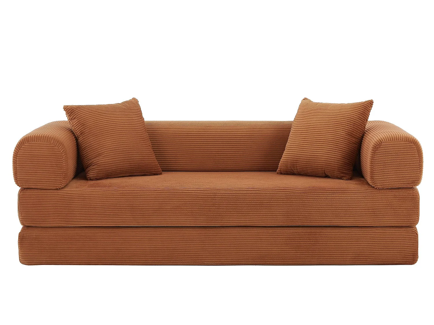 Kaleido SE Canapé Modulable Convertible | Mousse à Froid de Qualité, Tissu Velours Doux Respirant, Sans Assemblage, Salon | 195x89x59 cm