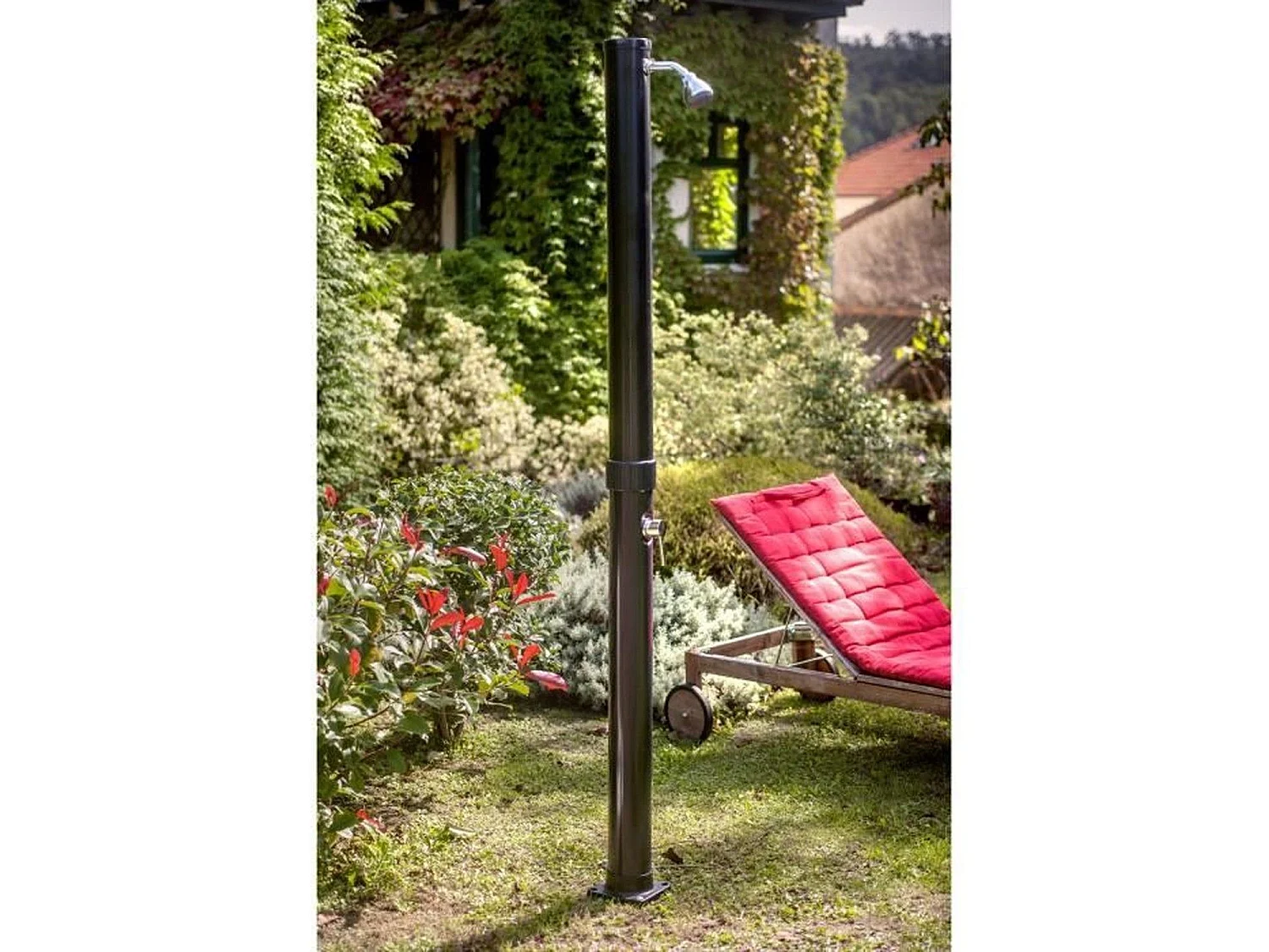 Douche solaire PVC 20 litres avec mitigeur