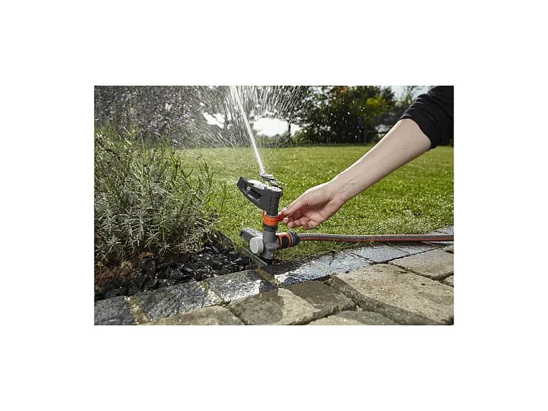 GARDENA Comfort Verstellbarer Reichweite Sprühregner für XL-Gärten - 12,5m Reichweite - 490m2 Abdeckung - 5-Jahres-Garantie