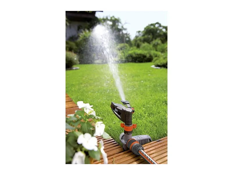 GARDENA Comfort Verstellbarer Reichweite Sprühregner für XL-Gärten - 12,5m Reichweite - 490m2 Abdeckung - 5-Jahres-Garantie