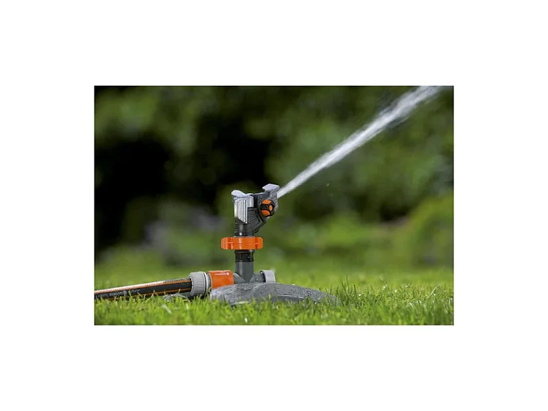 Arroseur‑canon Traîneau GARDENA Premium Portée 5–12,5 m Surface 75–490 m² Gris
