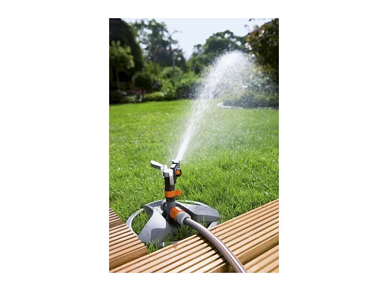 Arroseur‑canon Traîneau GARDENA Premium Portée 5–12,5 m Surface 75–490 m² Gris