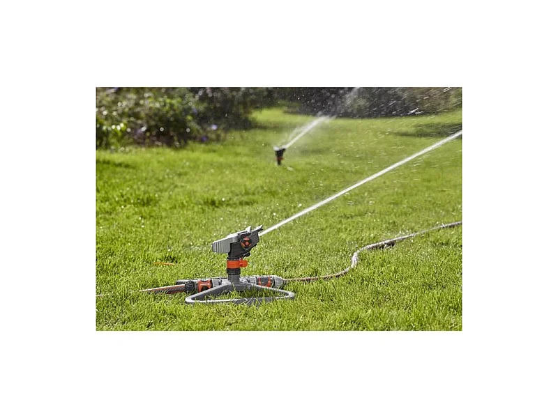 Arroseur‑canon Traîneau GARDENA Premium Portée 5–12,5 m Surface 75–490 m² Gris