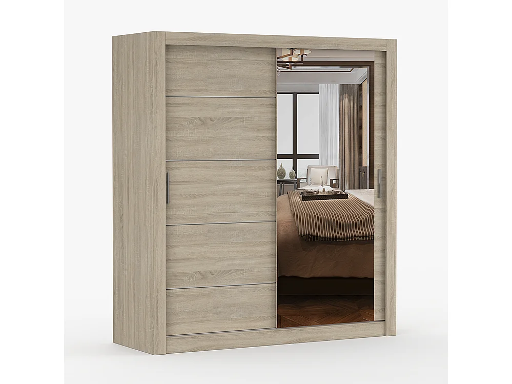 Armoire à portes coulissantes LION 180 cm