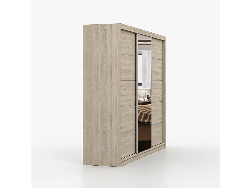 Armoire à portes coulissantes LION 250 cm
