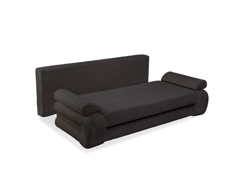 Canapé ZARA, noir (Marcello 19)