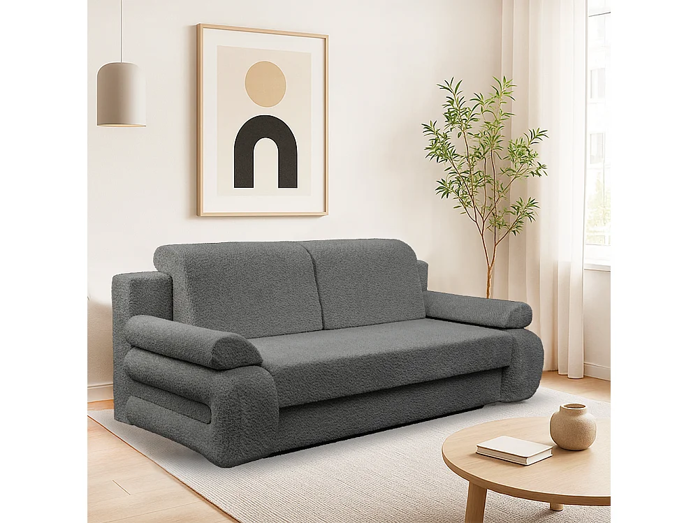 Canapé ZARA, gris (Marcello 23)