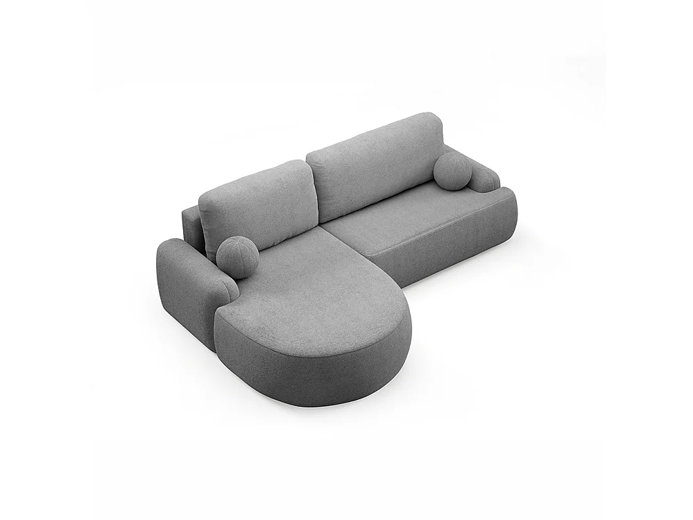 Ecksofa Selena, dunkelgrau (Quelle 92)