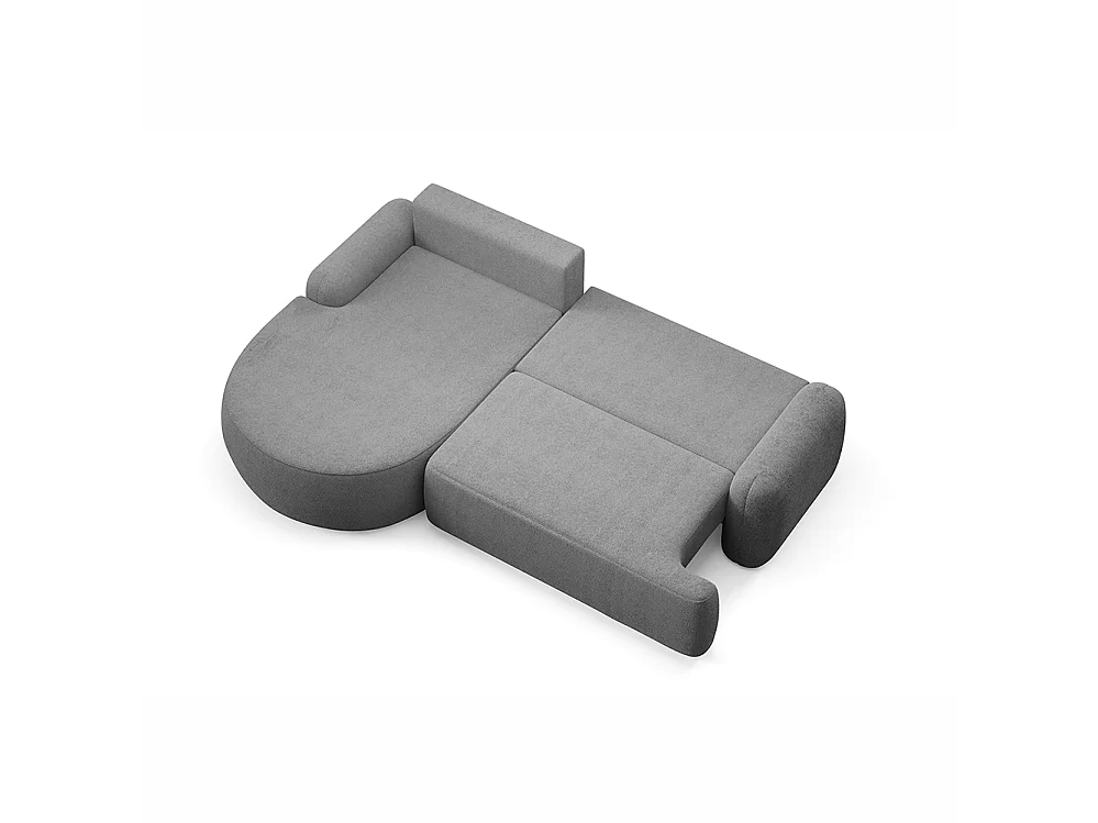 Ecksofa Selena, dunkelgrau (Quelle 92)