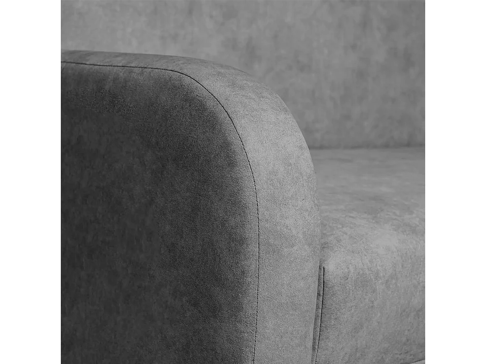 Dalia II Sofa, Dunkelgrau (Quintana 14)