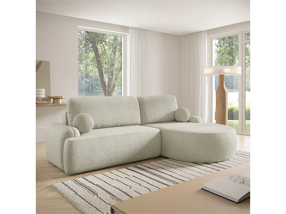 Selena Ecksofa, Creme (Quelle 03)