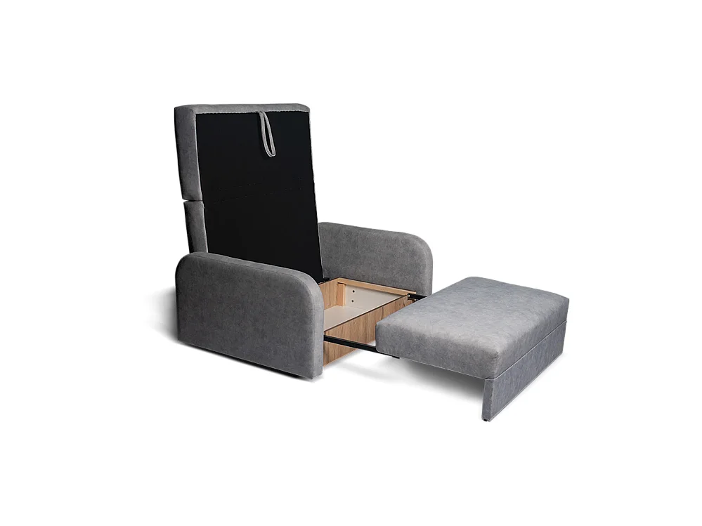 Dalia II Sofa, Grau (Quintana 12)