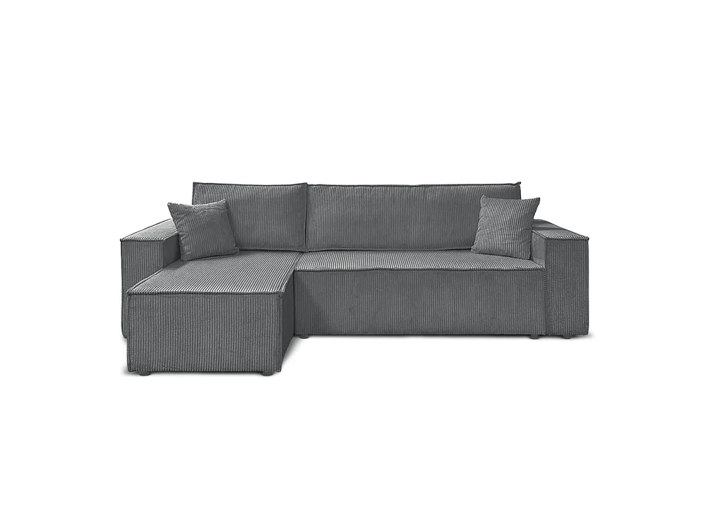 Lea Ecksofa, dunkelgrau (Poso 34)