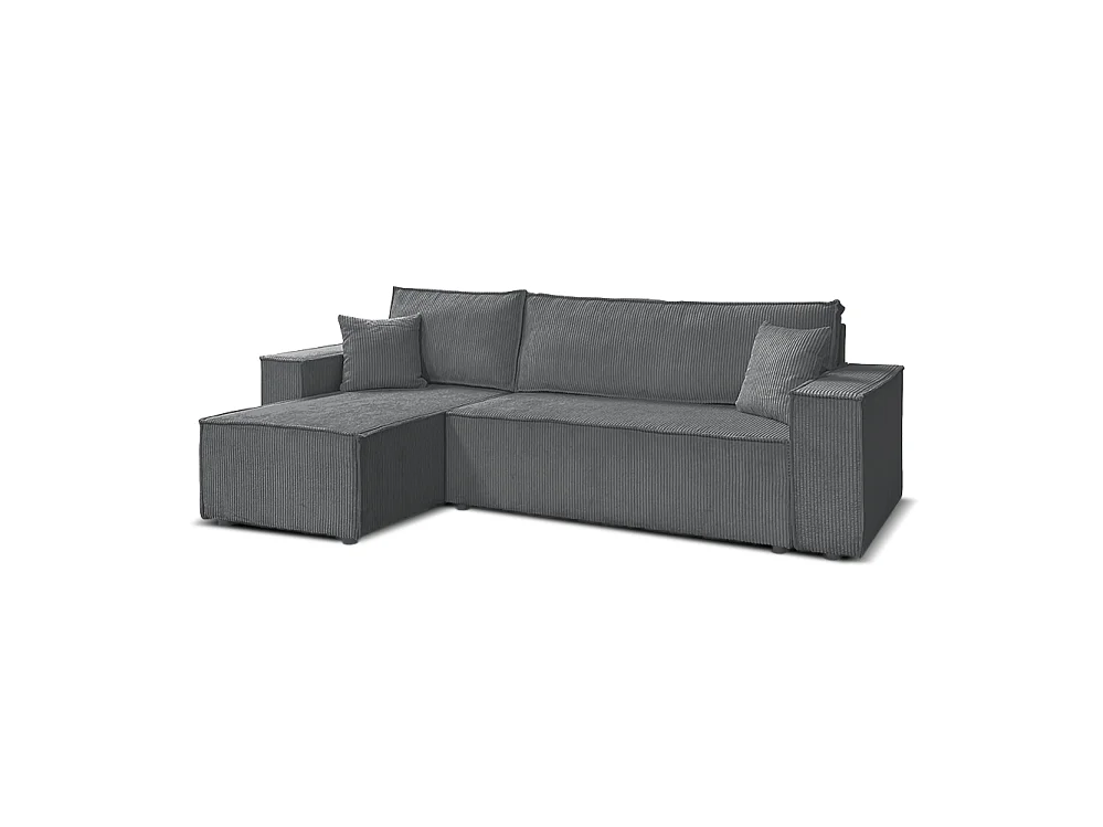 Lea Ecksofa, dunkelgrau (Poso 34)