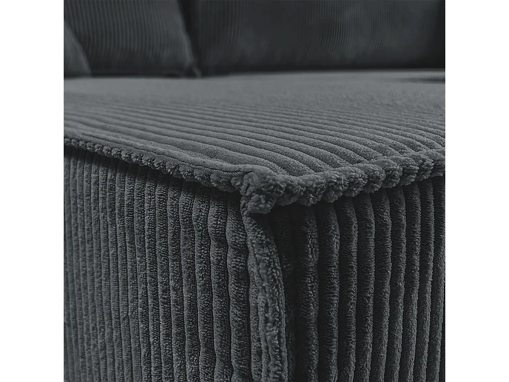 Lea Ecksofa, dunkelgrau (Poso 34)