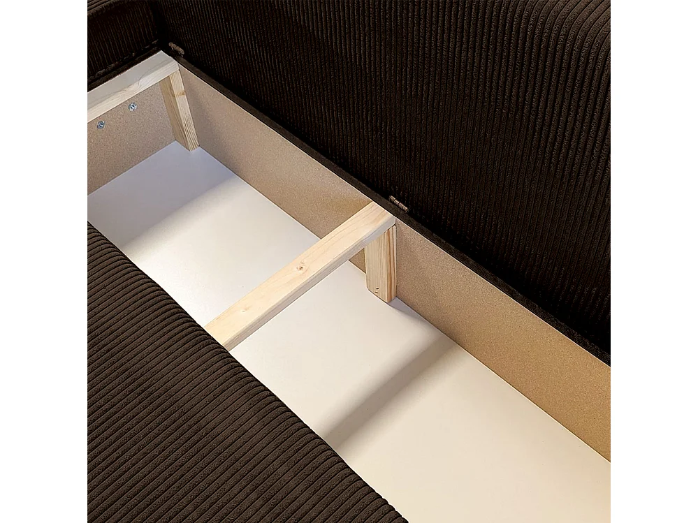 Lea Ecksofa, Braun (Poso 6)