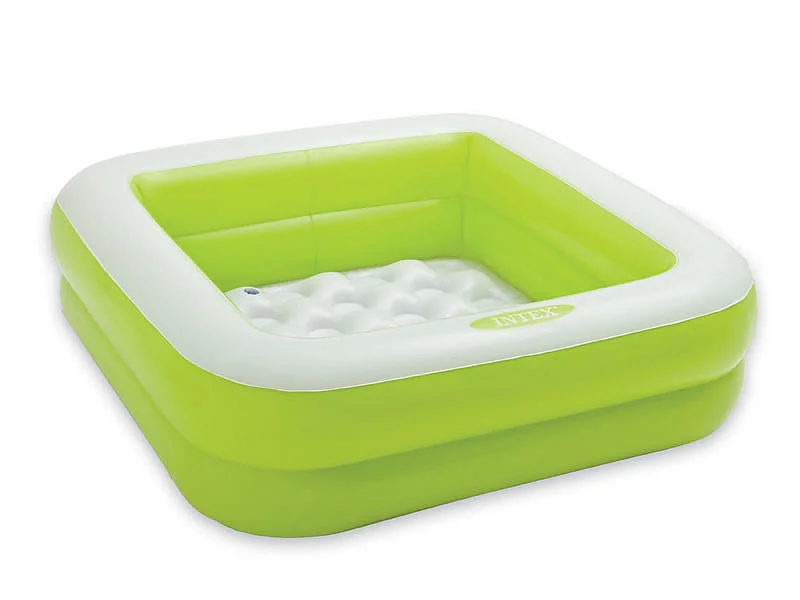 Piscine gonflable carrée Verte - Intex