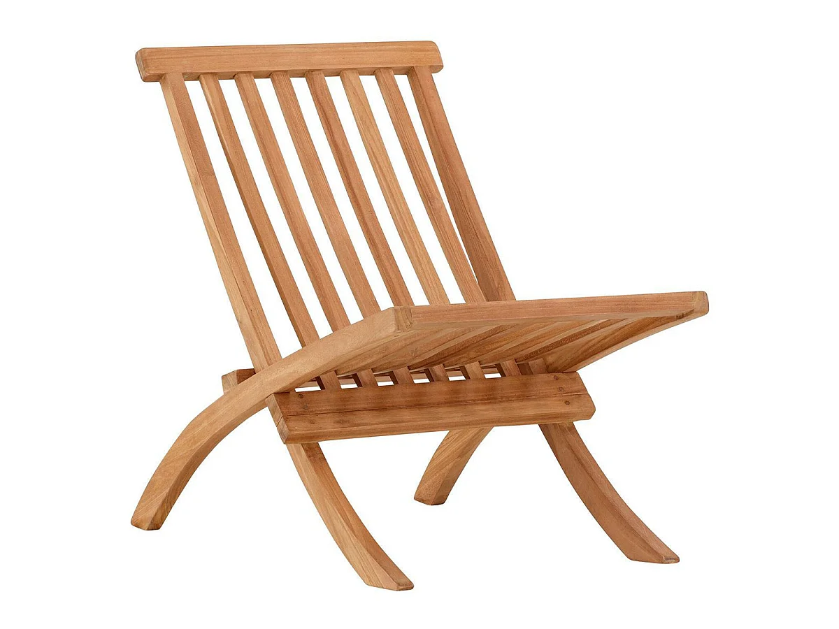 Fauteuil de Jardin en Teck "Kenya" 80cm Naturel