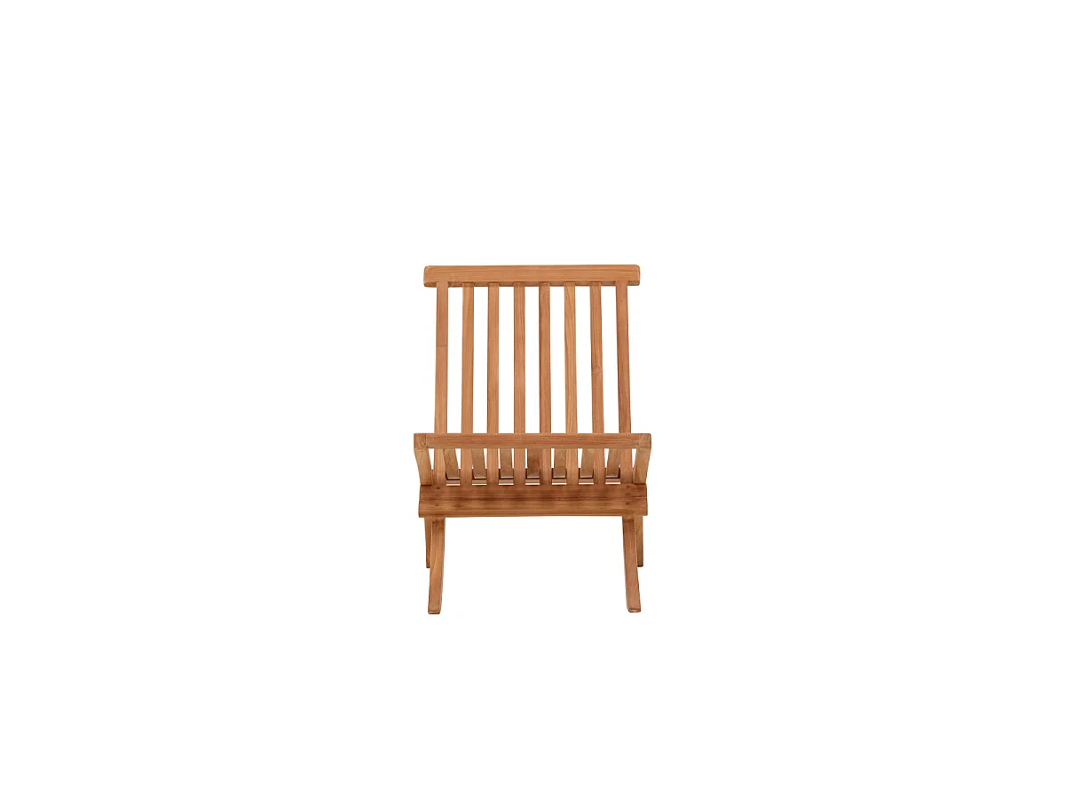 Fauteuil de Jardin en Teck "Kenya" 80cm Naturel