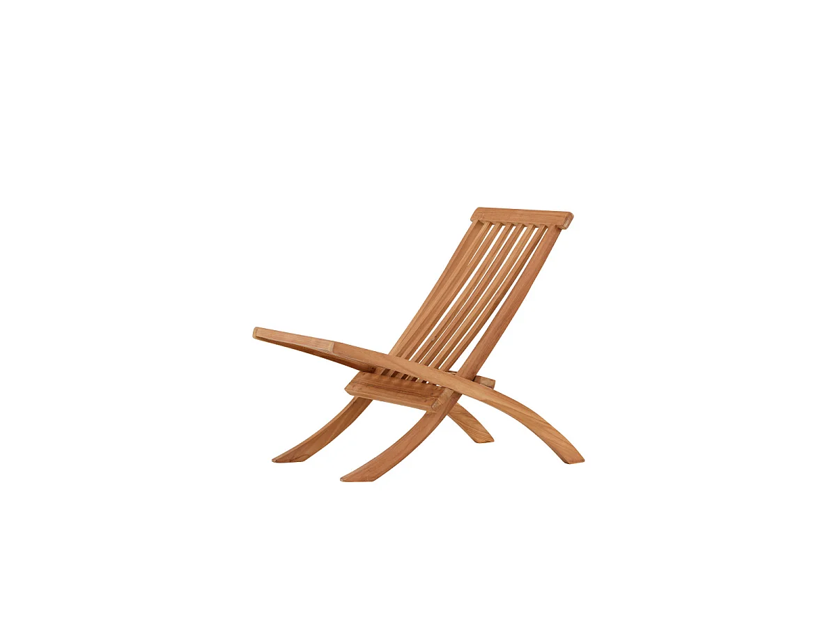 Fauteuil de Jardin en Teck "Kenya" 80cm Naturel