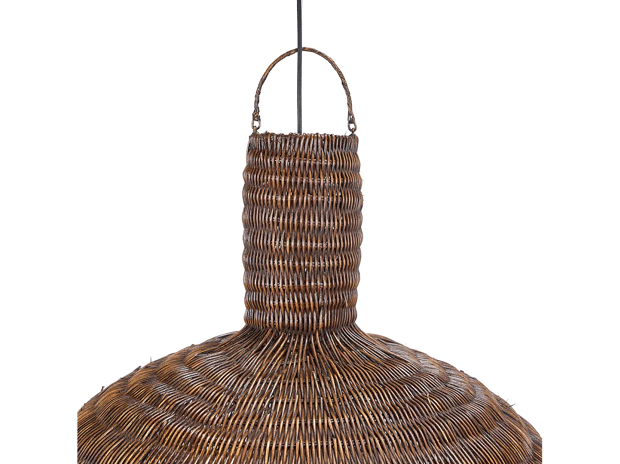 De Koepel Hanglamp - Donker Noten - XL