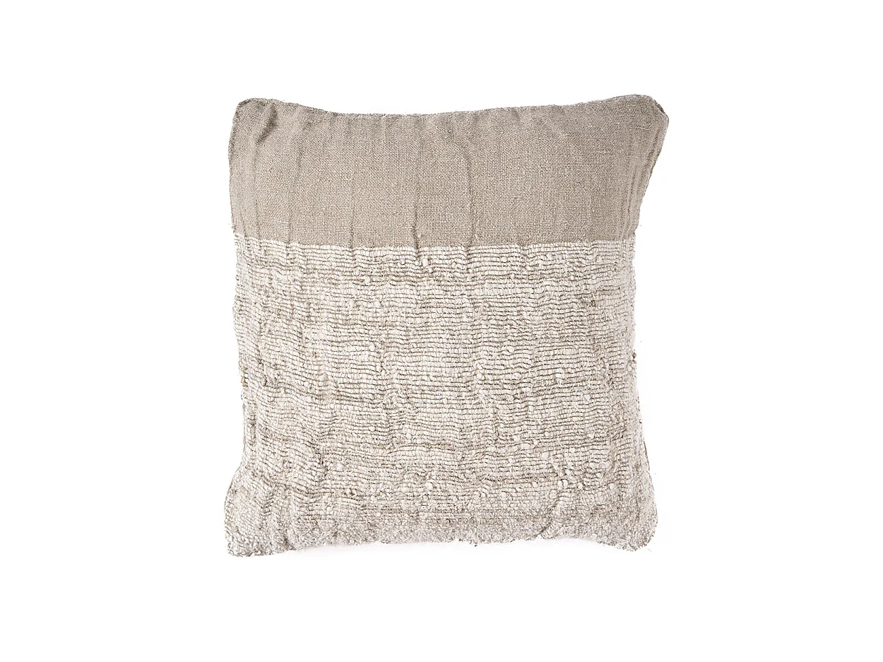 La Housse de Coussin Linen Edit - Naturel