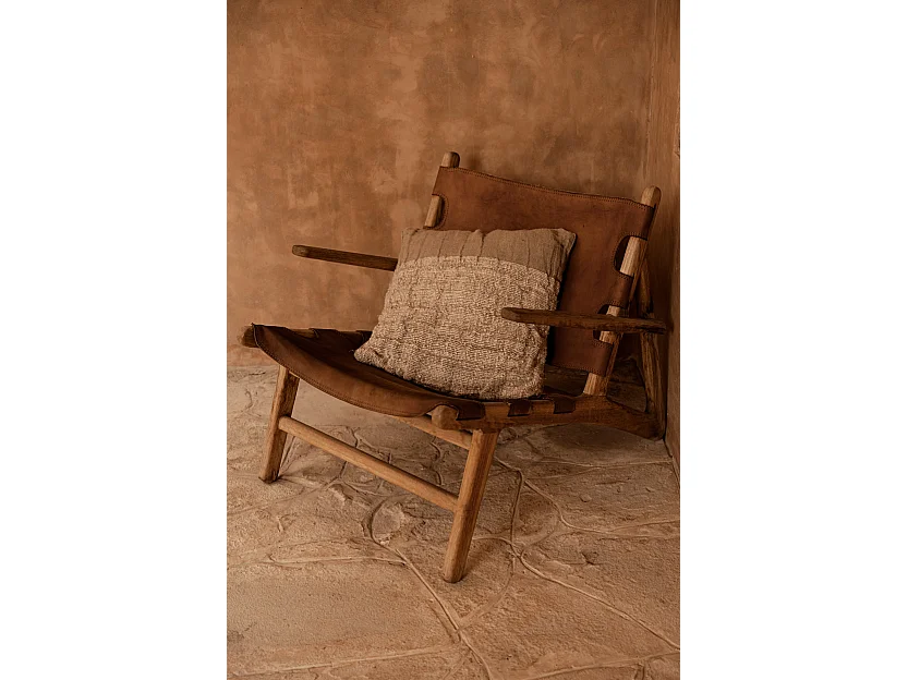 La Housse de Coussin Linen Edit - Naturel