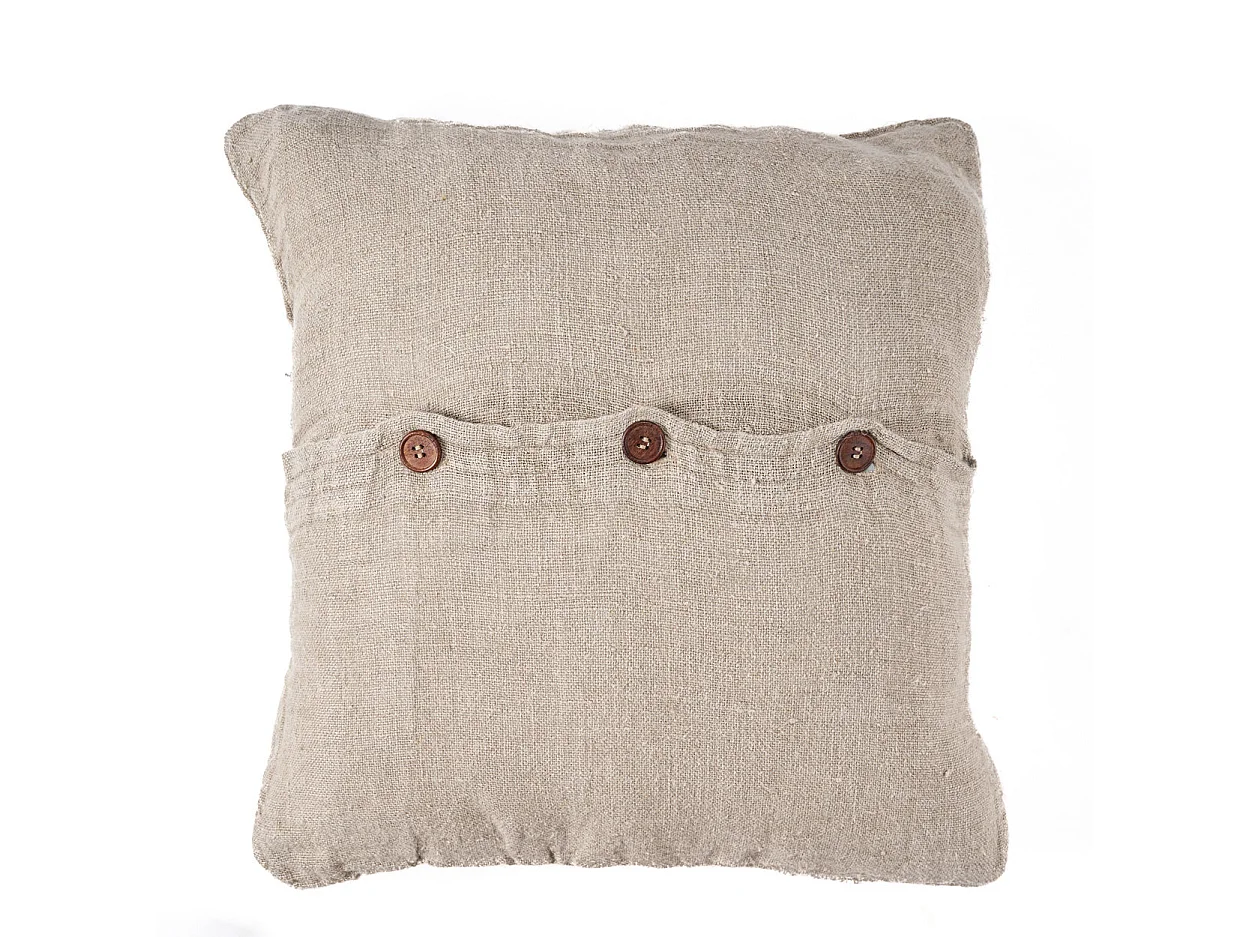 La Housse de Coussin Linen Edit - Naturel
