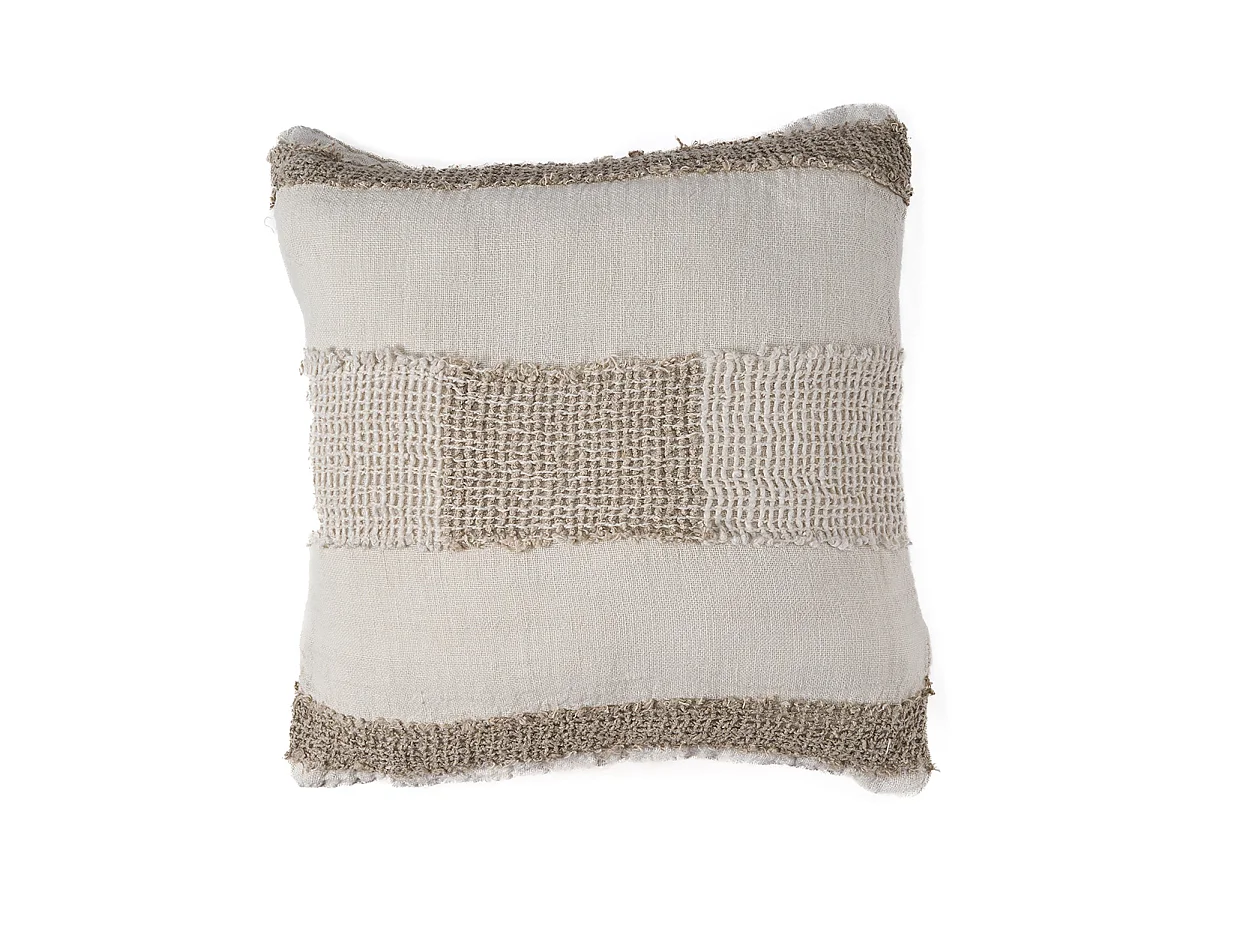 La Housse de Coussin Linen Threads - Naturel