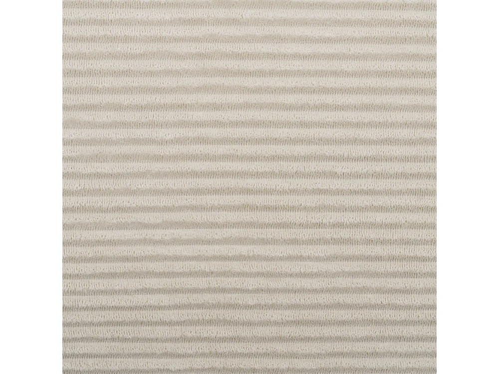 Jul - Canapé d'angle convertible réversible 4 places en velours côtelé - Beige