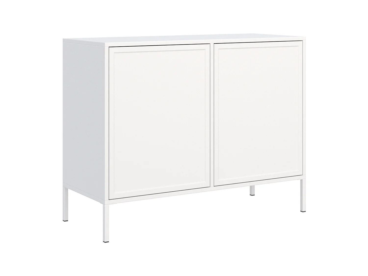 Buffet 2 portes – VELVETO – 100 cm – Blanc
