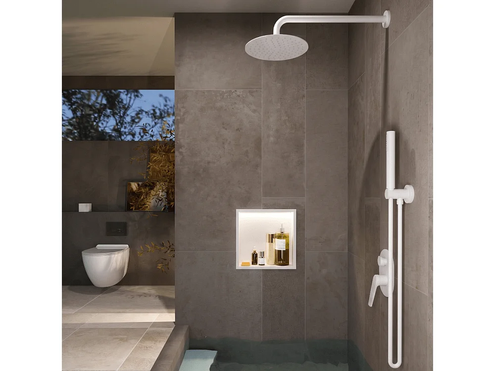 Hornacina de ducha INDIC con LED blanco