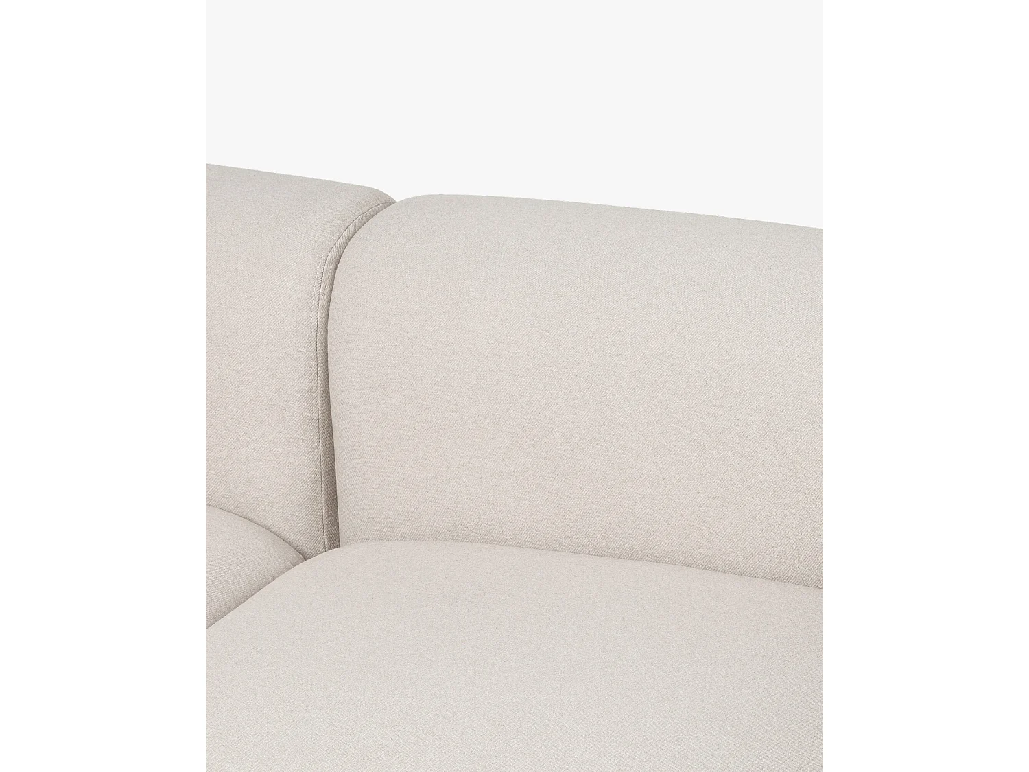 Flom Sofa 2-Sitzer, Cloud Beige, 100% Polyester