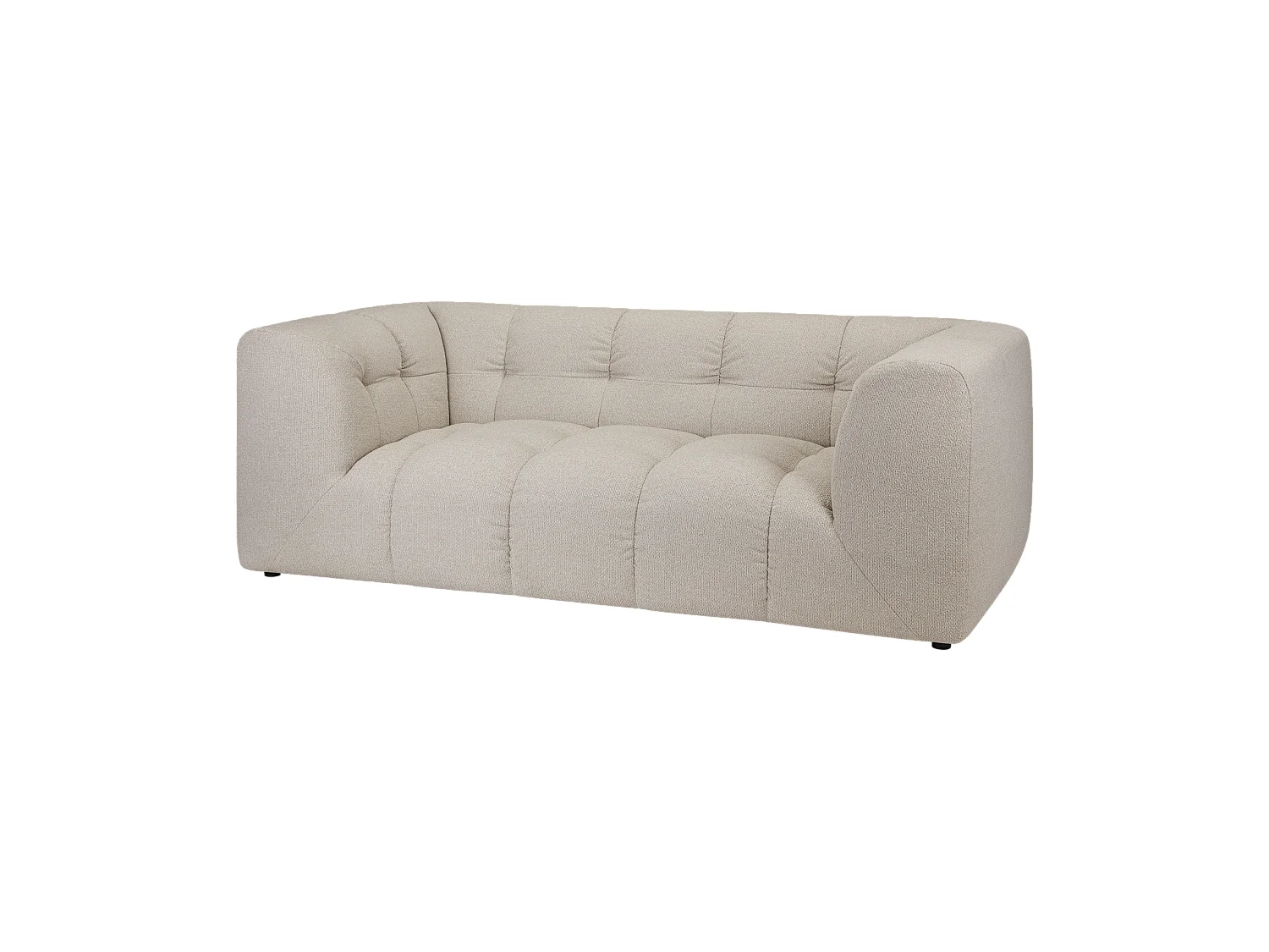 Bolbi Sofa 2-Sitzer - Desert Beige Bouclé, 234 x 107 x 79 cm