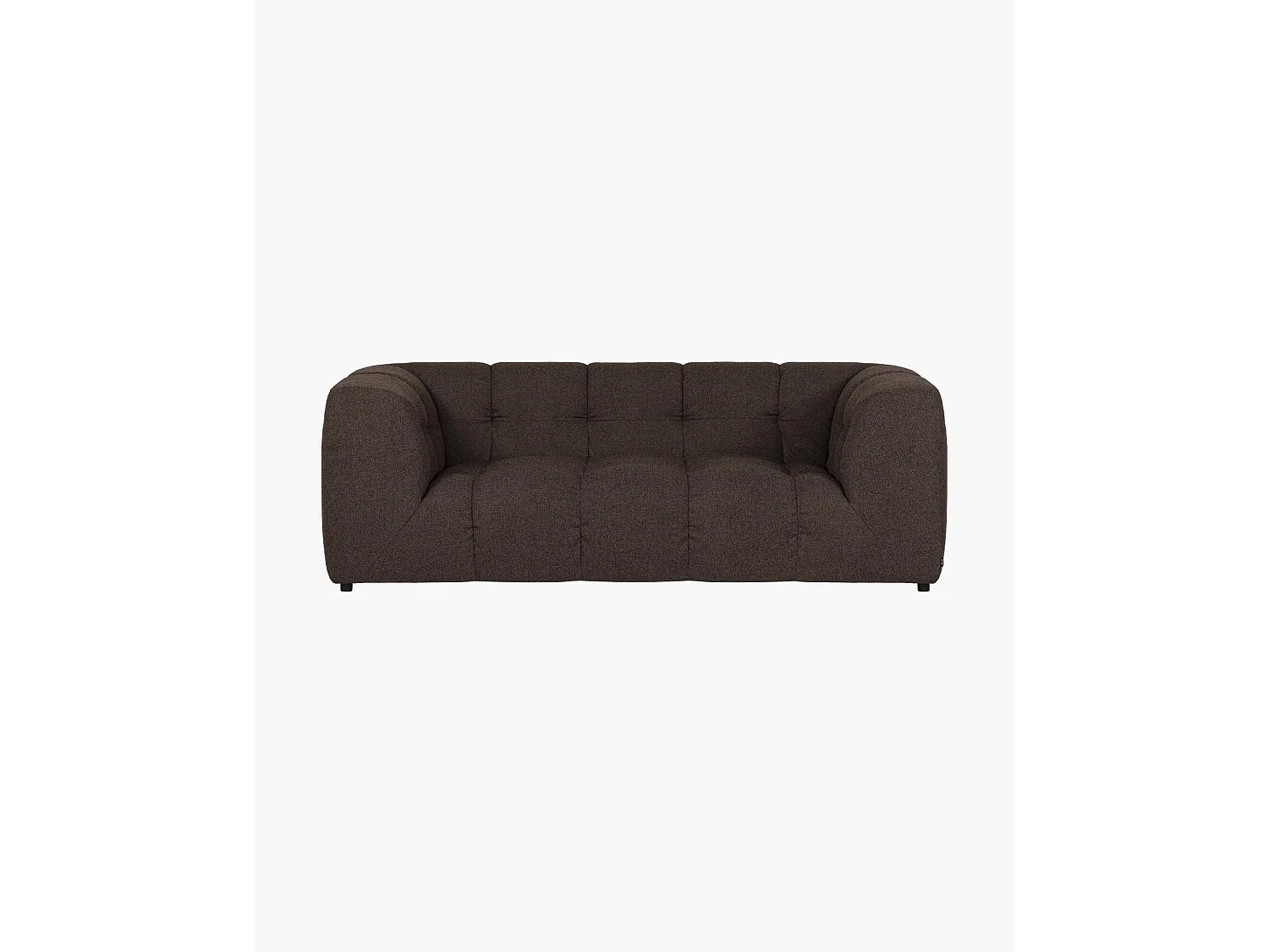 Bolbi Sofa 2-Sitzer - Chocolate Brown Bouclé, 234 x 107 x 79 cm